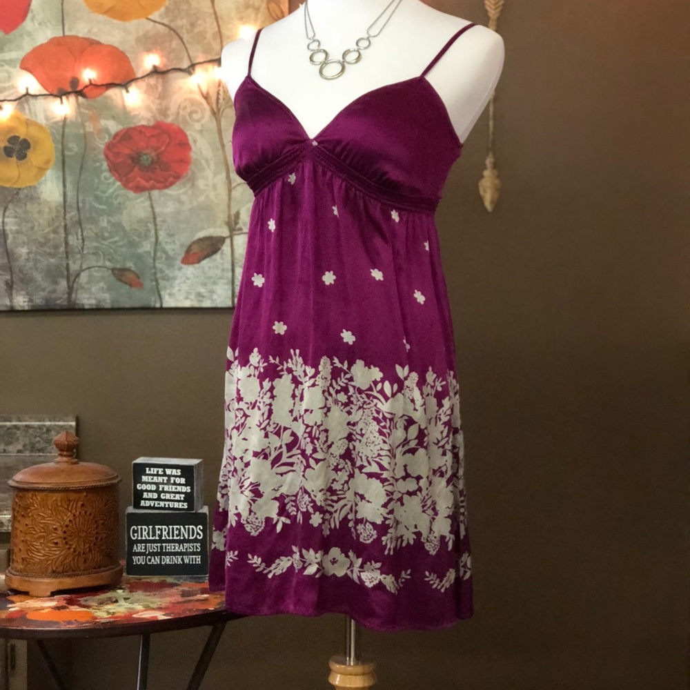 Silk sun dress